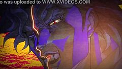 jonathan joestar battles dio brando in epic amv showdown
