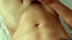 Damn, stroking my huge cock to wild anime action!