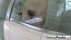 Marica Hase, Japanese star, films a steamy solo session