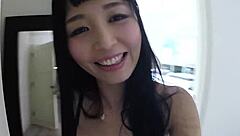Marica Hase, Japanese star, films a steamy solo session