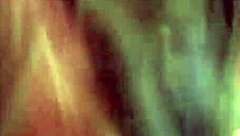 Blue-haired girl gives me a long, intense blowjob