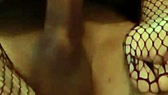 Juanlatino Fucks Her In Fishnets, Cums On Basque Feet