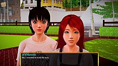 Explorando aventuras na nova família episódio 307 com personagens de desenho