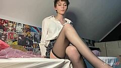 ugh, alisa che got all wet after fingering