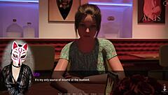 Kate 3: brunette cosplay blowjob met grote tieten