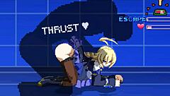 嘿，这个Mugen Brian vs ES卡通游戏有狂野动漫色情场景