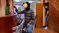 uhh, me cogi al novio de mi vecino, got so hot, couldn't resist that ass, sneaky quickie