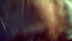 Blue-haired girl gives me a long, intense blowjob