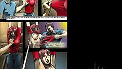 cartoon babes get pussy fucked and scream from cock