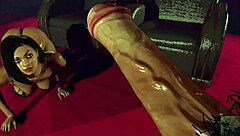 Wow, sexy ebony singer takes it oral and anal hard!