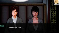 Teen ass and tits get bold in 3d hentai family cartoon