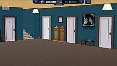 Harem hotel 174 features anime-style adventures in a game setting