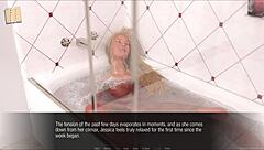 Jessica Oneils Hard News 28 Featuring Blonde Shaved Pussy Masturbation