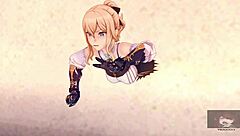 Klee prank adventure, Jean scenes in gallery part 2 are steamy!