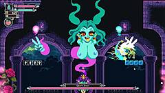 Flip Witch Pixel Game: Monster Cock Titjob And Facial.