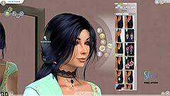 creating indian looking teen 18+ girl sim - 2