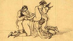 wanna know what vintage erotic drawings look like in retro style?