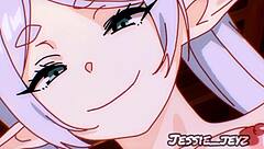 哇！看看这个狂野的 Frieren Hentai 片段