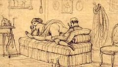 wanna know what vintage erotic drawings look like in retro style?