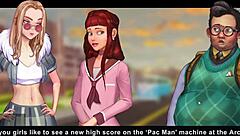 taffy tales part 3 teases with busty anime teacher antics