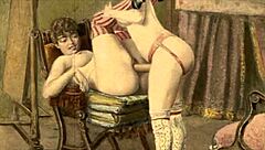 تريد معرفة كيف تبدو الرسوم الإيروتيكية القديمة بأسلوب ريترو؟