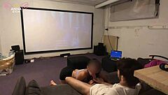 Stepsiblings Fuck Hard During Disney Movie Family Bonding