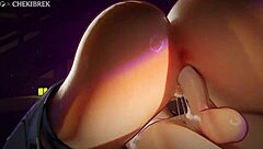 video 227 with hot 3d anime ass creampie action