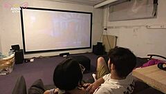 Stepsiblings Fuck Hard During Disney Movie Family Bonding