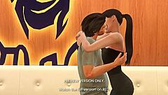 after the ball game, naughty athletic girl in 3d hentai sex.