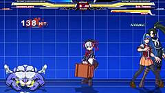 kuromaru battles arcana heart in an epic showdown