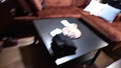 This cute teen cleans for money again