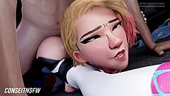 This 3D cartoon compilation from January 24, 2023, features various animated scenes.