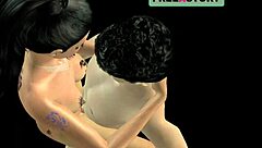 animated porn video of japanese man fucking indian girl standing