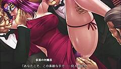 Hekta på Taimanin RPGX scene 74 med subs