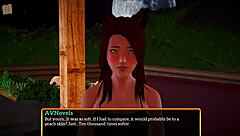 新しい家族で家でエロいゲームナイト♡