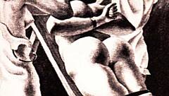 vintage erotic drawings