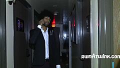 handsome black exec turns into orgy bottom after girlfriend call