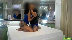 i grabbed her on all fours and came hard in her pussy.