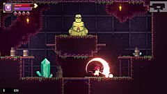 Can I reach the untouched area in Scarlet Maiden's third boss fight?