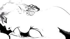 Nymphomaniac gives intense blowjob in Take On Me cartoon