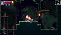 Can I reach the untouched area in Scarlet Maiden's third boss fight?