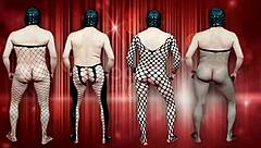 i'm the gay crossdressing goddess wearing the mask for sexy fun