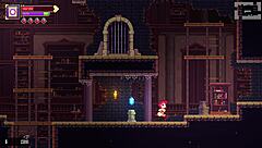 Can I reach the untouched area in Scarlet Maiden's third boss fight?