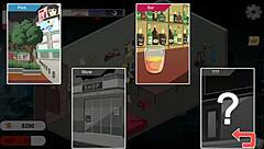 hentai game handyman legend part 3 with cheating wives in ntr action