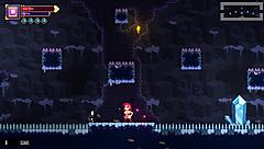 Can I reach the untouched area in Scarlet Maiden's third boss fight?