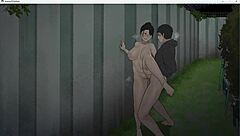 Scenes 3 from hentai game Tenants of the Dead are intense.