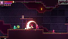 Can I reach the untouched area in Scarlet Maiden's third boss fight?