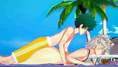 Intense Sex With Himiko Toga Mitsuki Bakugo Izuku Midoriya