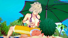 Intense Sex With Himiko Toga Mitsuki Bakugo Izuku Midoriya