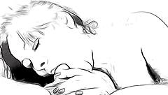 Nymphomaniac gives intense blowjob in Take On Me cartoon